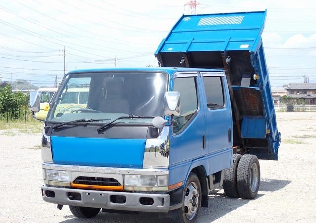 1996 MITSUBISHI CANTER 2TON W-CAB DUMP thumbnail 1